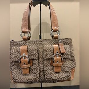 Coach Y2K Signature Soho Buckle Pocket Tote